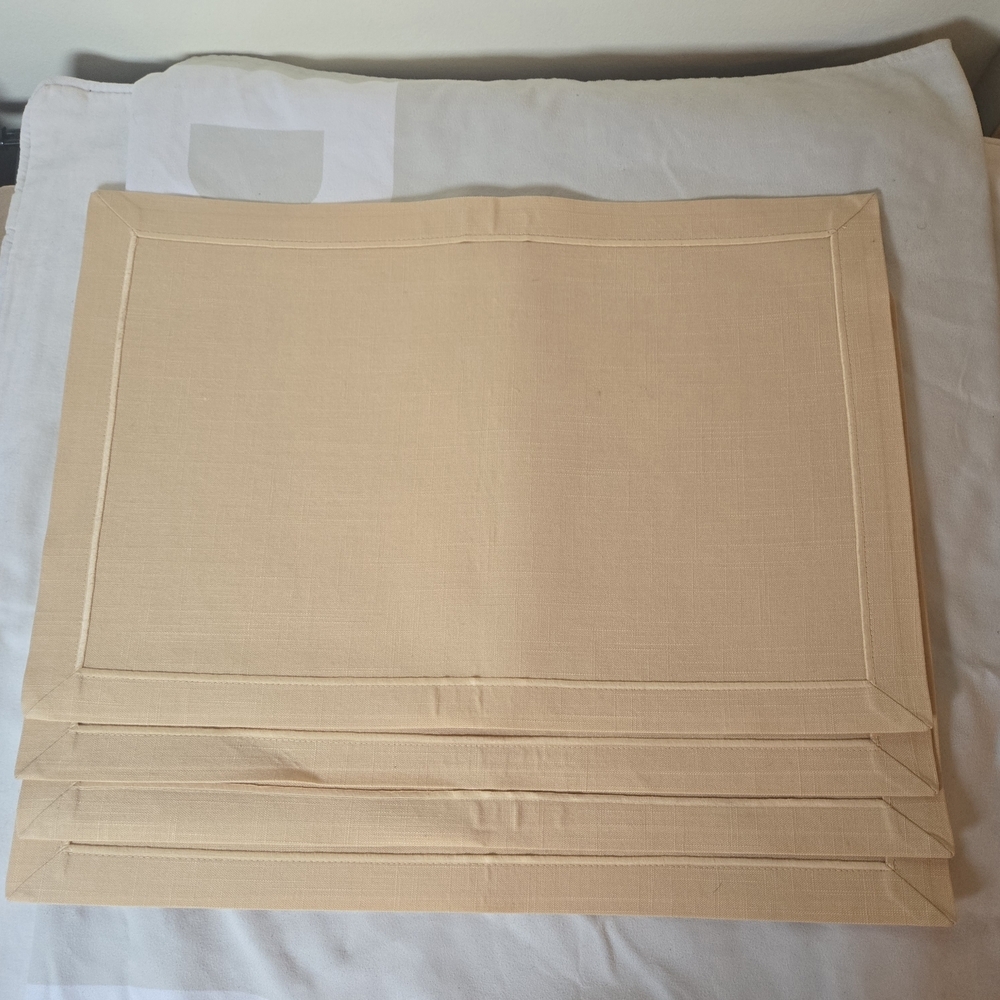 Set of Beige Placemats